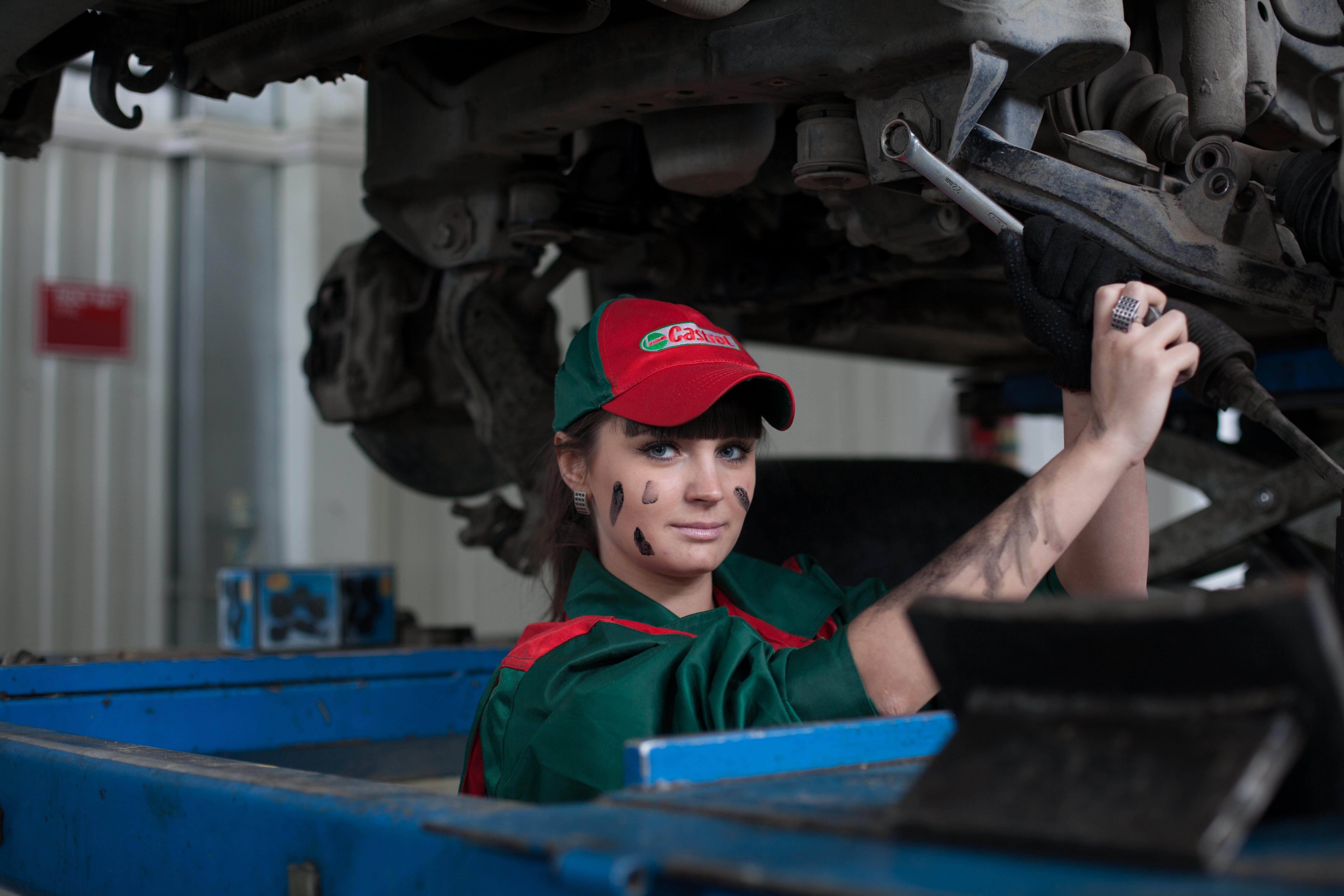 female mechanic