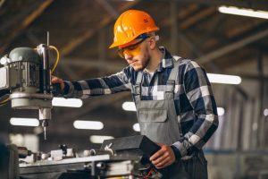 male worker factory
