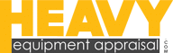 Heavy equipment appraisal logo