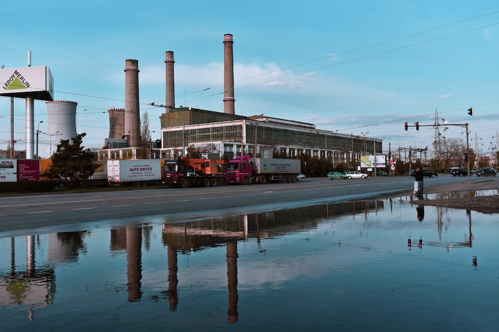 truck at dock