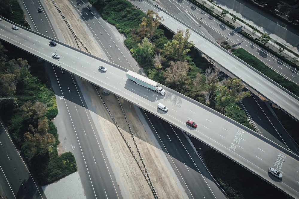 roads and truck