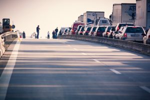 cars on road