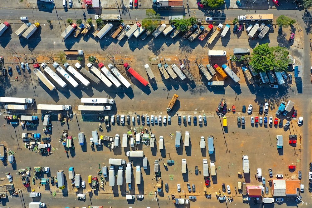 semi truck parking business