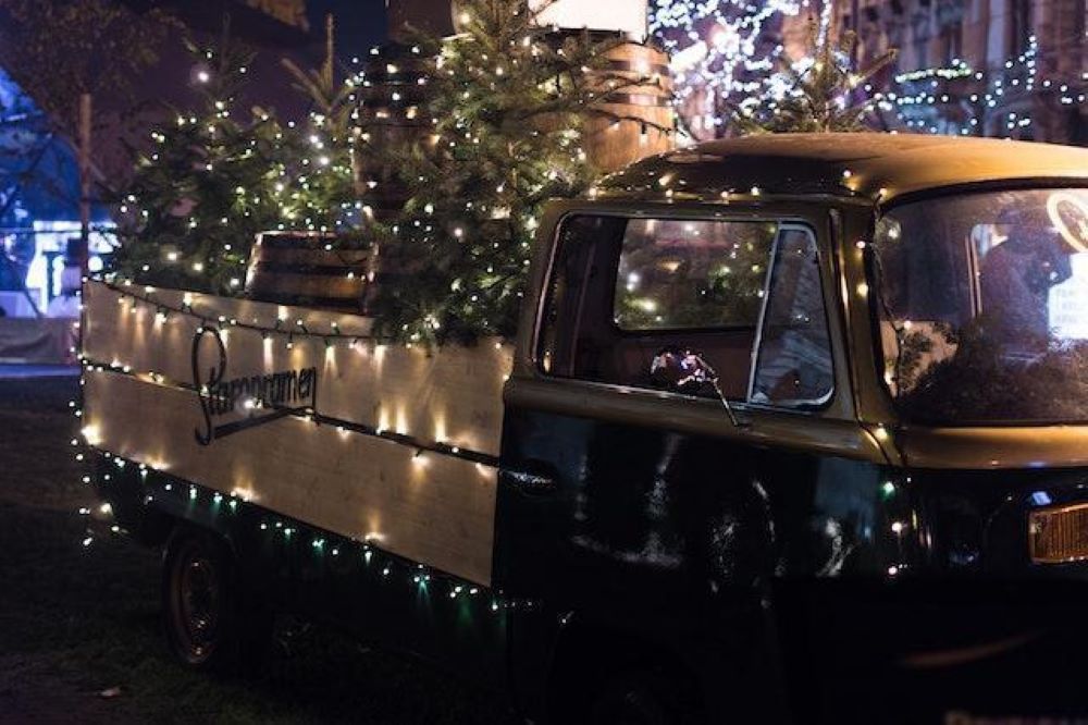 decorated truck