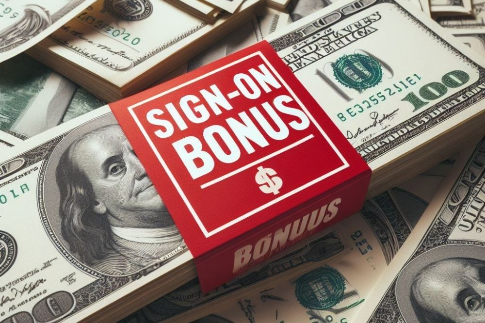 sign on bonus