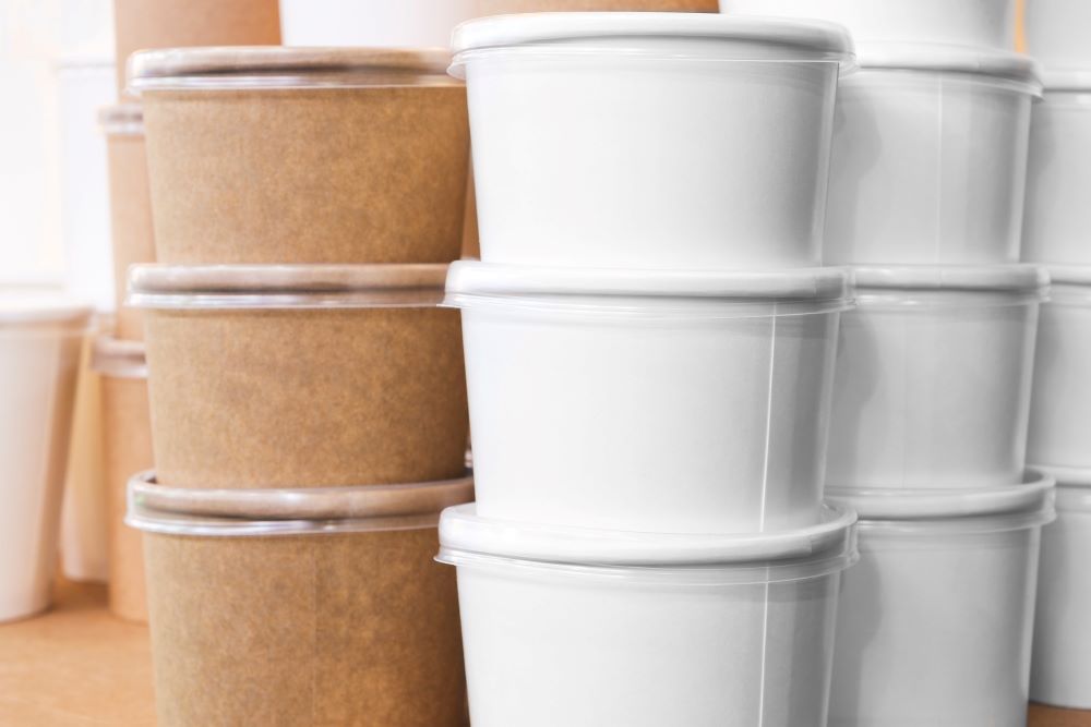 disposable food containers