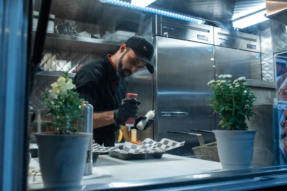 food truck kitchen