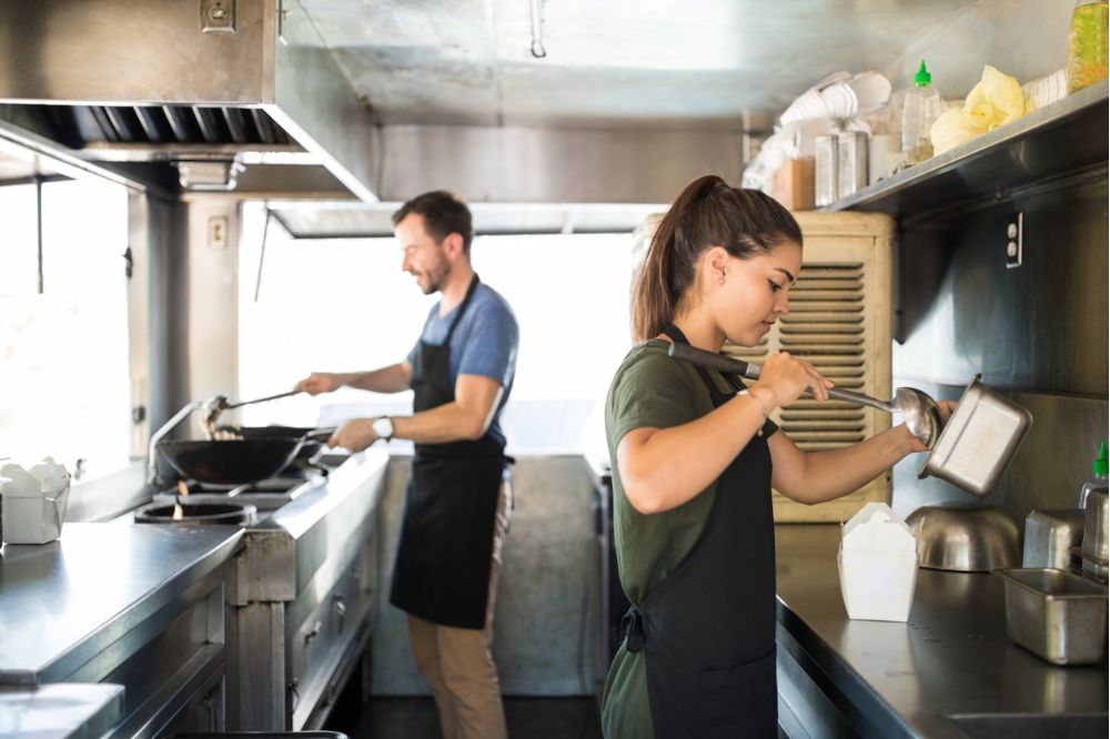 food truck kitchen