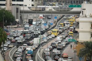 vehicles in traffic