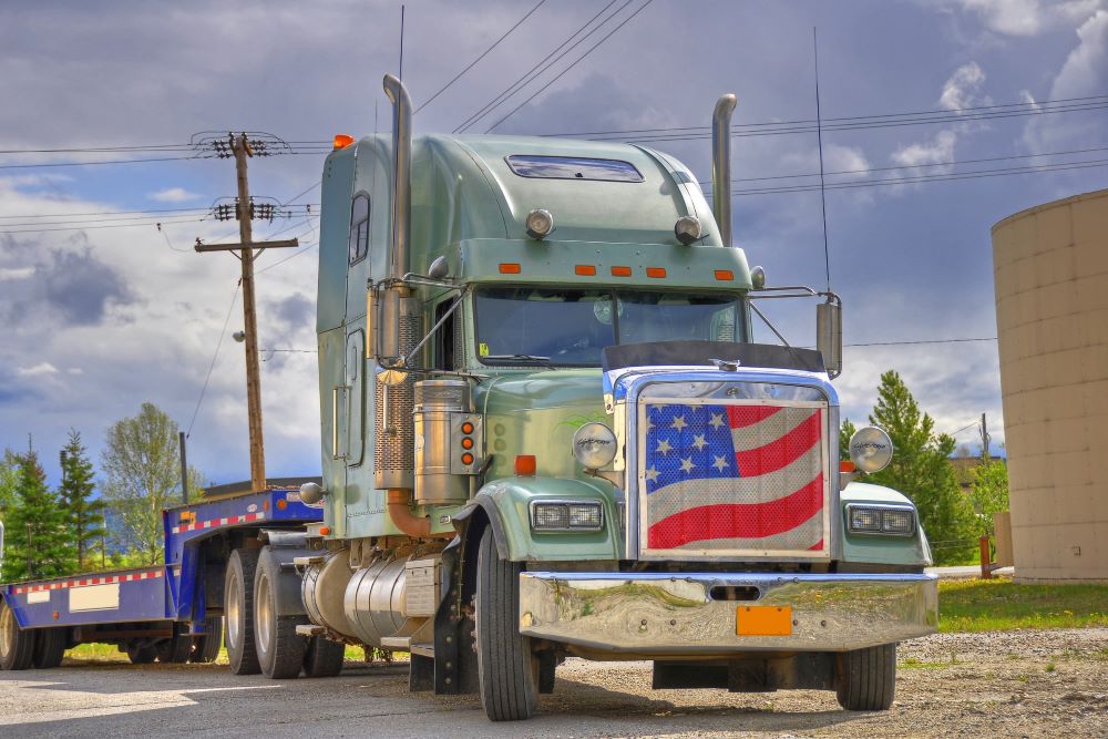 customized semi truck