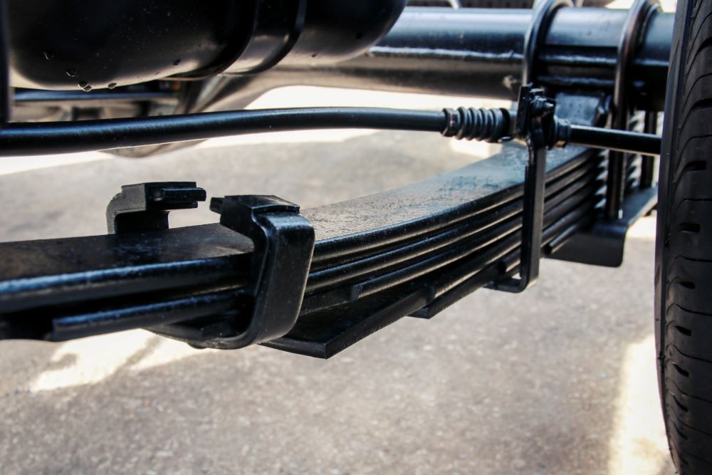 leaf spring suspension