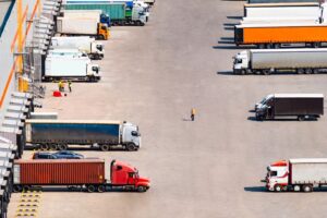 trucks at dispatcher