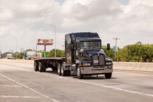 flatbed truck