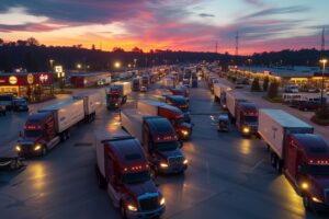 safety considerations at truck stops