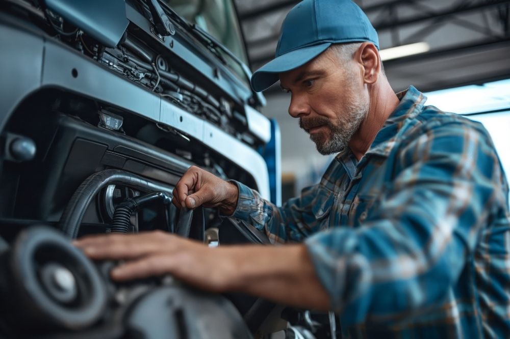 semi truck oil change3