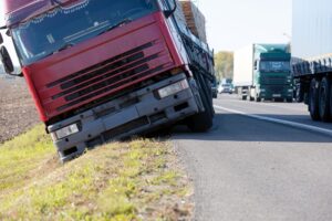 semi truck towing
