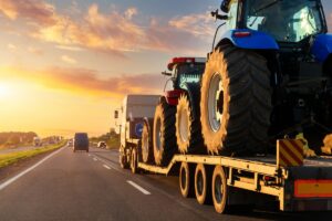 Truck trailer flatbed